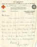 A letter of condolence from the Red Cross