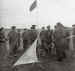 Lieutenant-General Browning observing airborne equipment trials