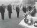 In the middle, laying a wreath at the Cross of Sacrifice, 1969