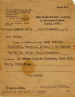 Notification of Lance-Sergeant Owen's burial