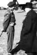 Browning with Winston Churchill, April 1942