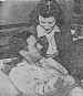 Staff-Sergeant Geoffrey Thompson in Hospital, 1945