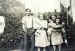 Private Leslie Saddler with his wife and sisters, Birmingham, 1944