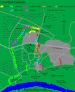 The 1st Airborne's defensive positions around Oosterbeek