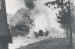 A British munitions truck explodes upon being ambushed by German troops on Sunday 24th