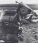 The remains of a wrecked Horsa and its Jeep on LZ-L