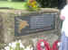 The memorial outside Oosterbeek Church