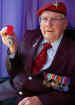 Glynne Medlicott with his Legion d'Honneur, 2010