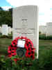 The grave of Gunner Albert Dyche