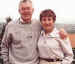Bill Sykes and his wife Sheena in 2004
