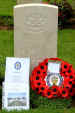 The grave of Lance-Corporal Ward