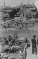 Belgians Jeeps parked in Honfleur