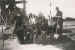 Men of the French Army, in November 1939, before the German Invasion of France, digging defences around the bridge