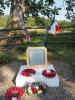 The 9th Parachute Battalion Memorial at the Chateau St C�me 