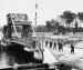 British infantry crossing Pegasus Bridge