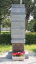 The Varaville Memorial Plaqud