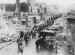 Men of the 1st Canadian Parachute Battalion moving through Pont L'Eveque