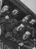 Liberated French prisoners returning home