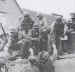 Prisoners greet their American liberators