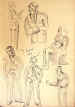 Sketches from the production of "I Killed The Count"