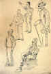 Sketches from the production of "I Killed The Count"
