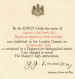 Tony Frank's Mentioned in Despatches certificate