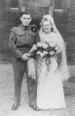 Ron Gibson on his wedding day, 22nd January 1943