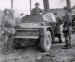 An armoured car of the 15th Scottish Division arrives in the 6th Airborne area